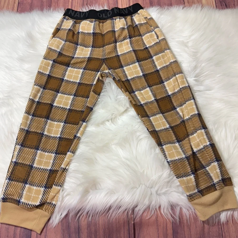 Old Navy Youth Boy Size Small (6-7) Micro Fleece Pajama Joggers Pants